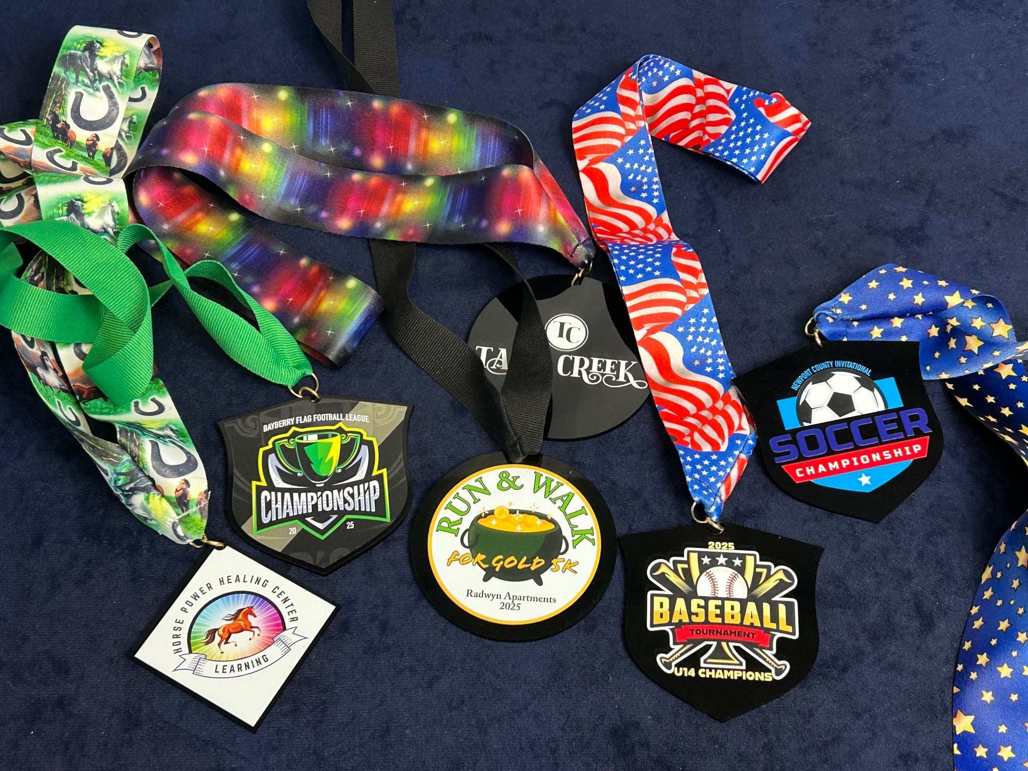 Any Font, Any Design, One Unforgettable Medal