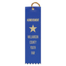 1-5/8" x 6" Custom Square Top Award Ribbon