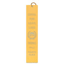 2" x 10" Custom Square Top Award Ribbon