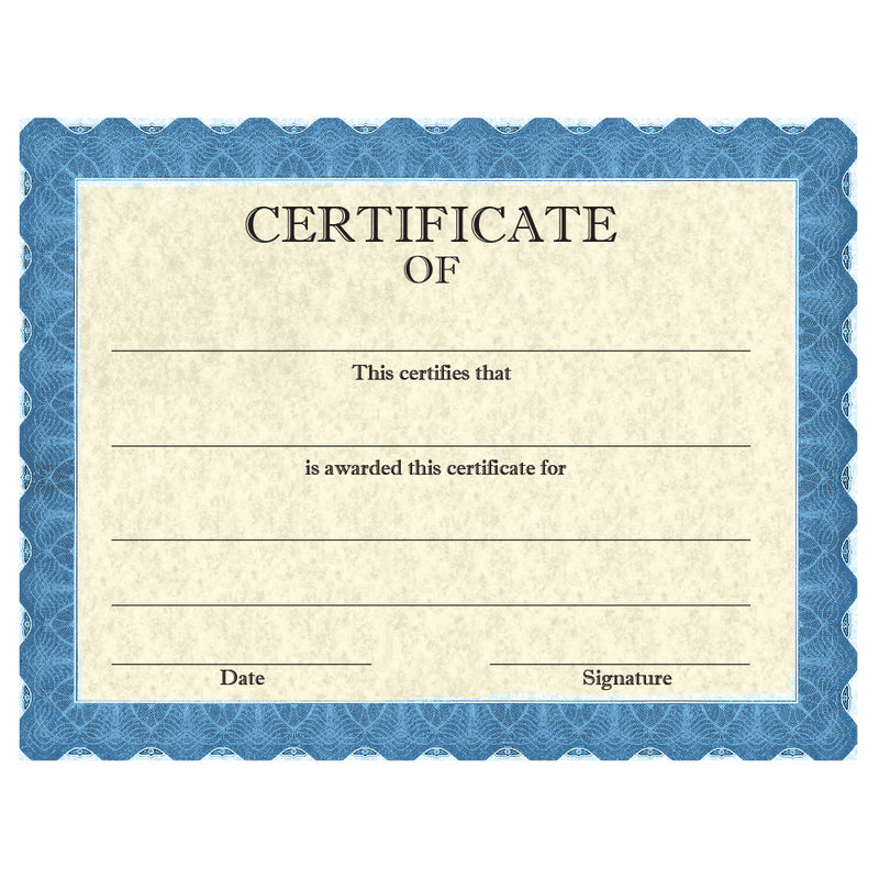 In-Stock Full Color Award Certificates