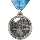 HH 3" Custom Award Medal With Millennium Neck Ribbon.