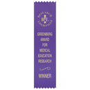 2" x 8" Custom Pinked Top Award Ribbon