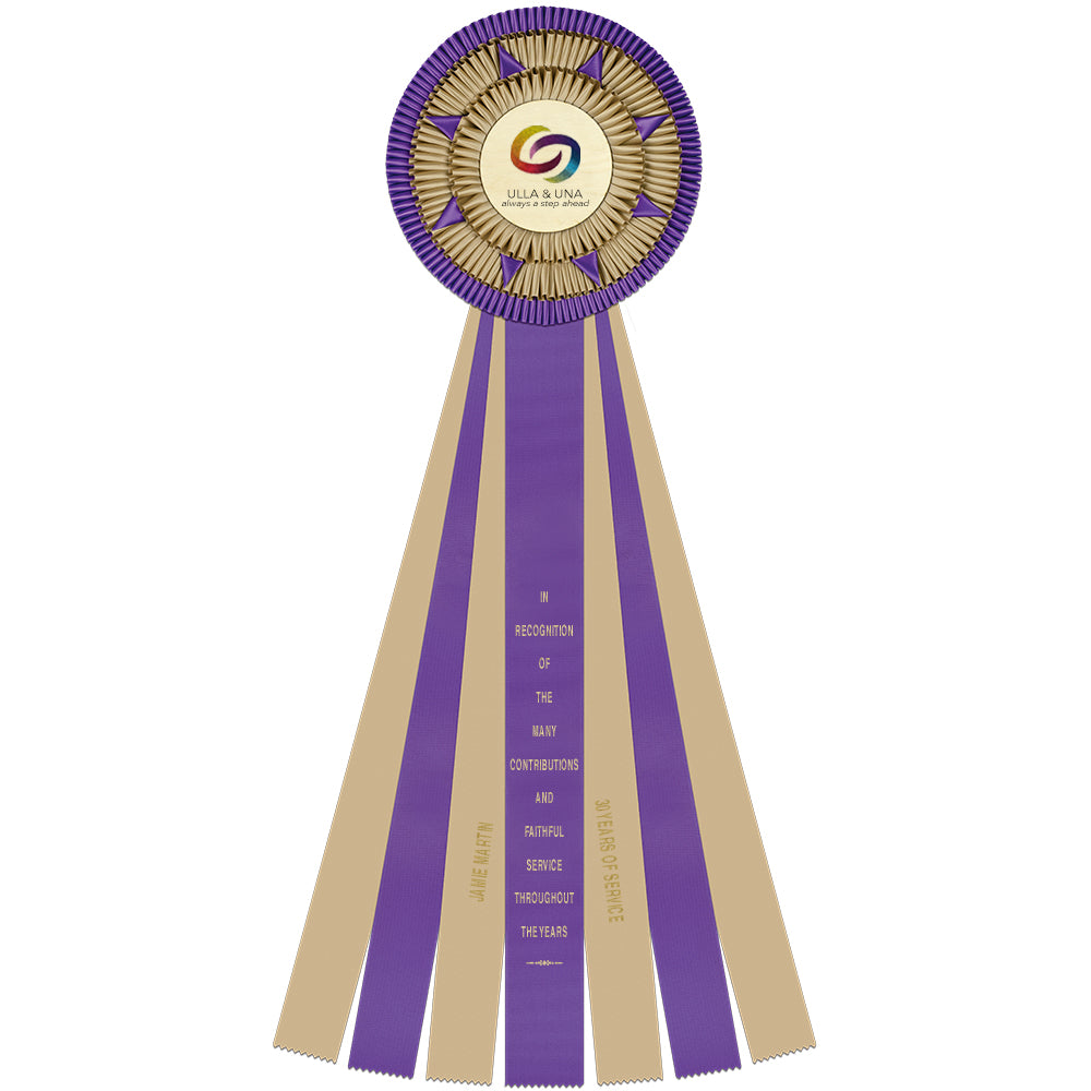Cadbury Rosette Award Ribbon Hodges Badge Company, Inc.