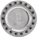 5-3/4" Paw Print Rim Award Plate