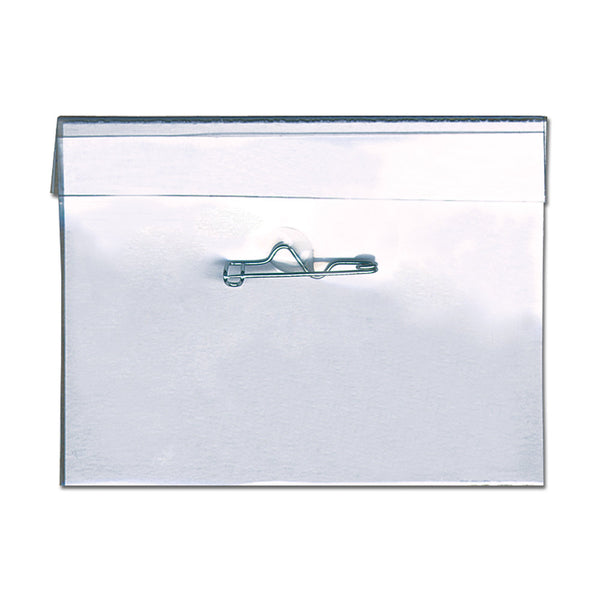 4" x 3" Convention Cardholder With Safety Pin