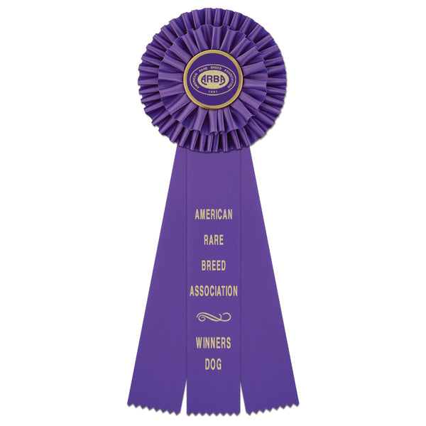 Kerry 3 Rosette Award Ribbon, 5-1/2" Top