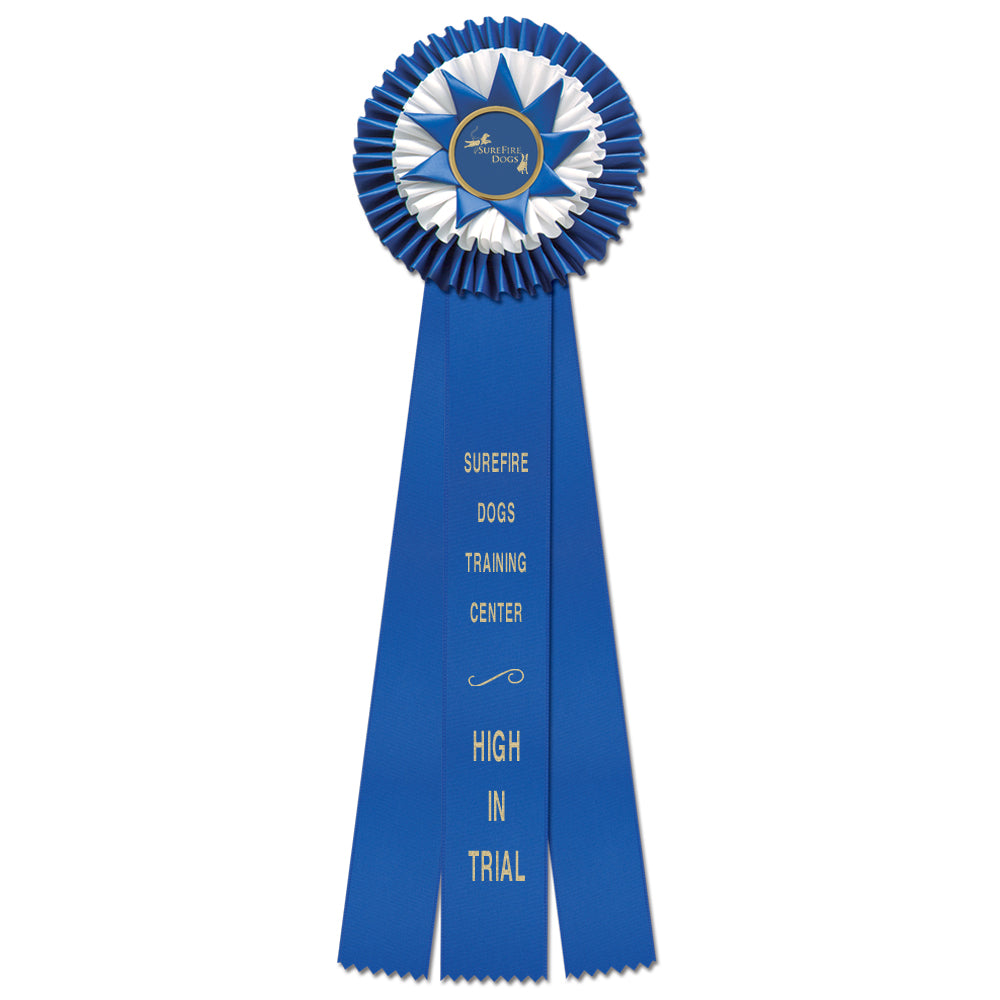 Chatham 3 Rosette Award Ribbon, 6-1/2