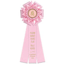 Bath 3 Rosette Award Ribbon, 6" Top