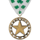 2-3/4" Stock RS Award Medal With Millennium Neck Ribbon