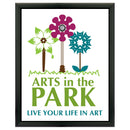 9" x 12" Custom Black Plaque With Full Color Imprint