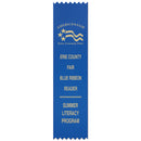 2" x 8" Custom Pinked Top Award Ribbon
