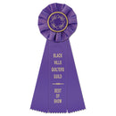 Empire 3 Rosette Award Ribbon, 4" Top