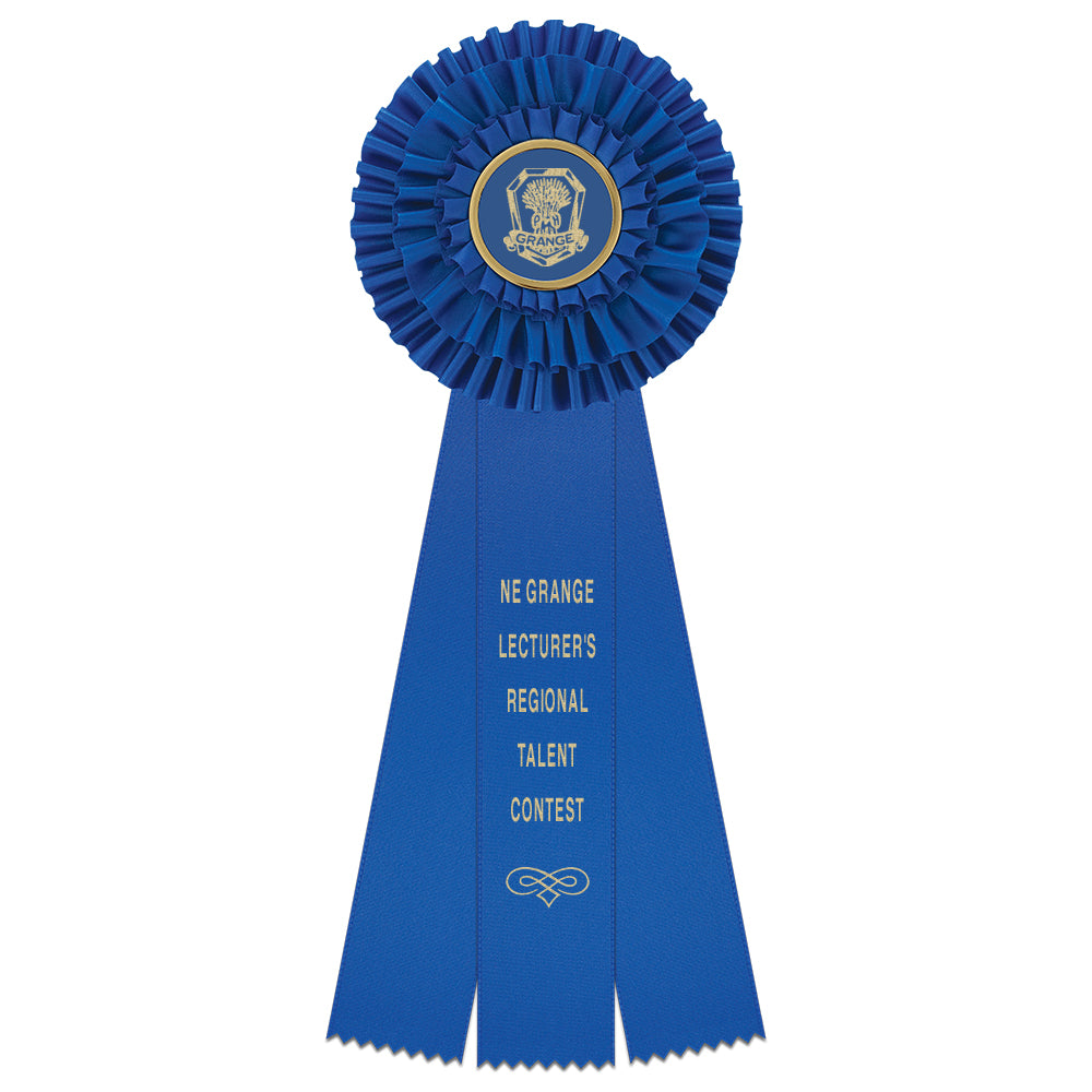 Regent 3 Rosette Award Ribbon, 5-1/2