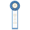 Master 1 Rosette Award Ribbon, 4" Top