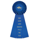 Newport 3 Rosette Award Ribbon, 4-1/2" Top
