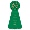 Empire 3 Rosette Award Ribbon, 4" Top