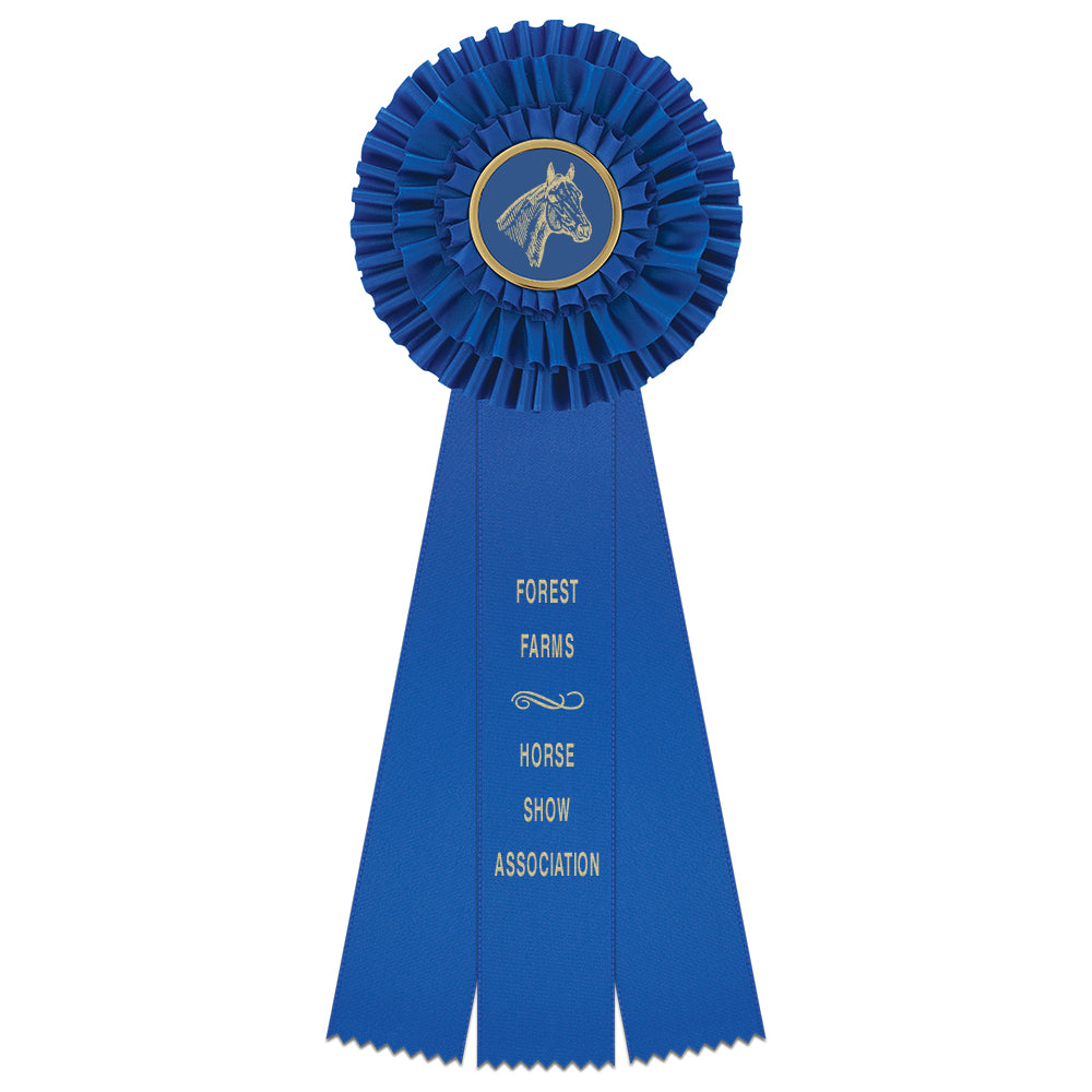 Regent 3 Rosette Award Ribbon, 5-1/2