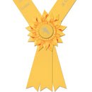Custom Diplomat Award Sash, 6-1/2" Top