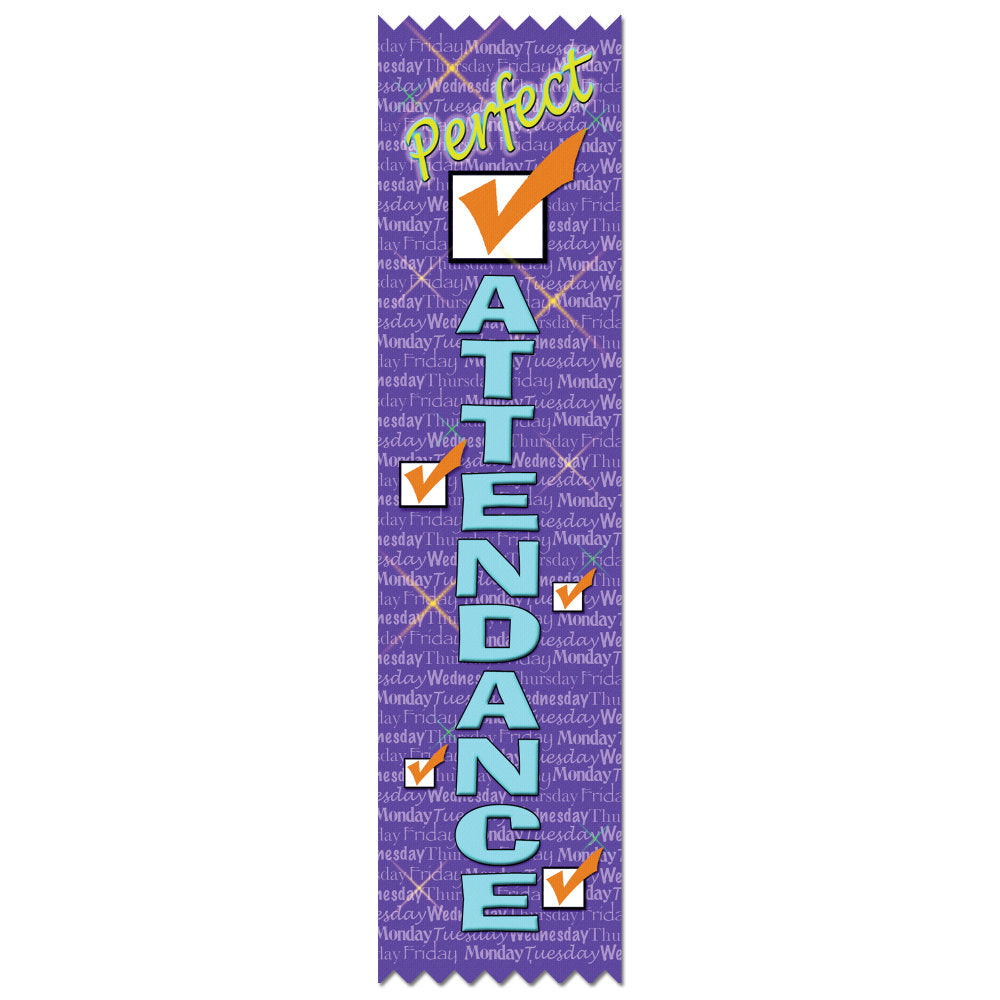 Perfect Attendance Award Ribbon | Award Ribbons