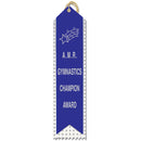 2-1/2" X 10" Custom Star Point Top 2 Layered Ribbon.