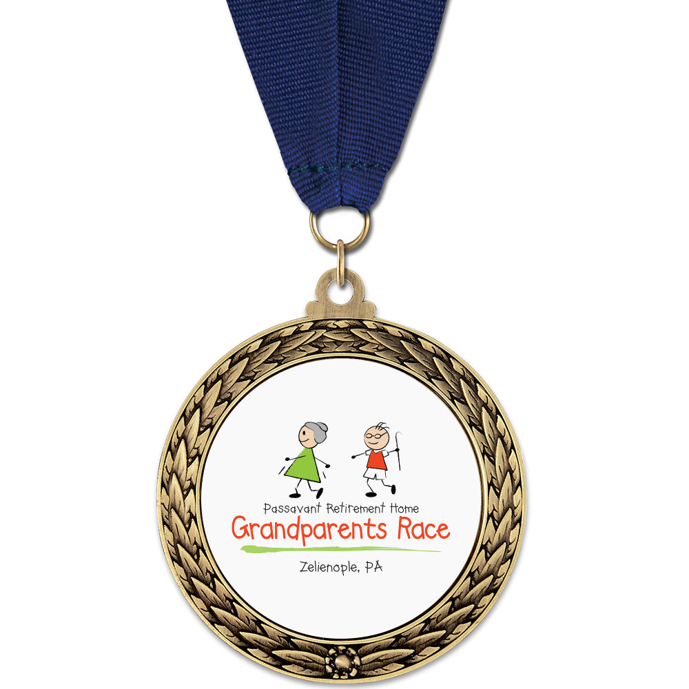 Printed GFL Award Medal - Grosgrain | Hodges Badge Company