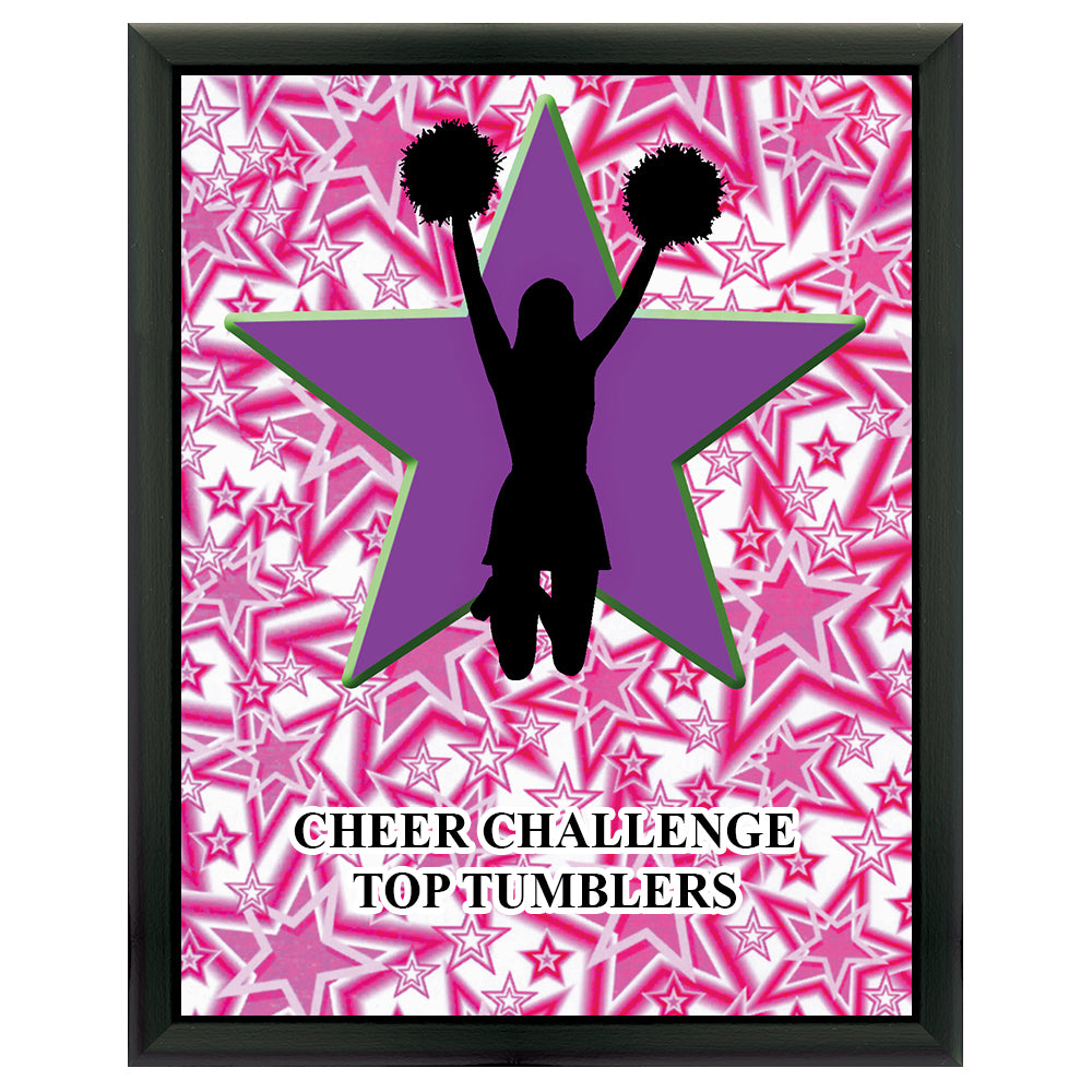 Full Color Award Plaque Black Hodges Badge Company