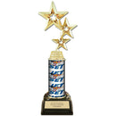 10" Custom Column Trophy with Black Base
