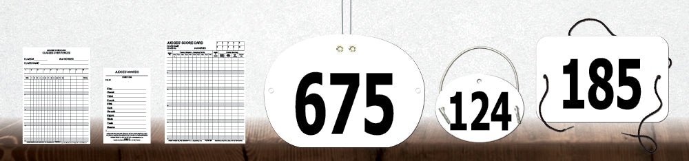 Car Rider Numbers Exhibitor/Rider Numbers & Forms