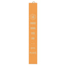 3" x 22" Custom Square Top Flag Pole Ribbon