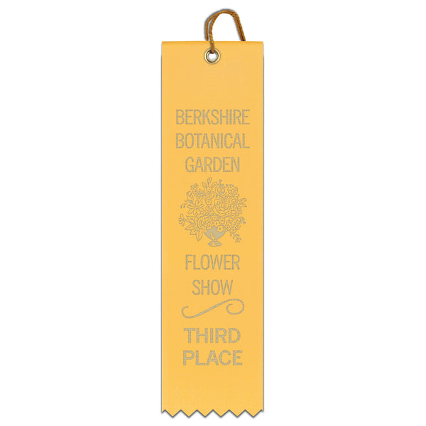 1-5/8" x 6" Custom Square Top Award Ribbon