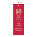 2" x 6" Custom Square Top Award Ribbon