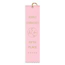 2" x 8" Custom Square Top Award Ribbon