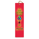 2" x 8" Custom Multicolor Square Top Award Ribbon