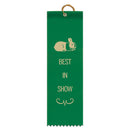 2-1/2" x 8" Custom Square Top Award Ribbon
