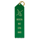 1-5/8" x 6" Custom Point Top Award Ribbon