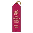 1-5/8" x 6" Custom Point Top Award Ribbon