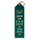 1-5/8" x 6" Custom Point Top Award Ribbon