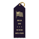 2" x 6" Custom Point Top Award Ribbon