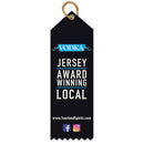 2" x 6" Custom Multicolor Point Top Award Ribbon