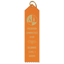 2" x 8" Custom Point Top Award Ribbon