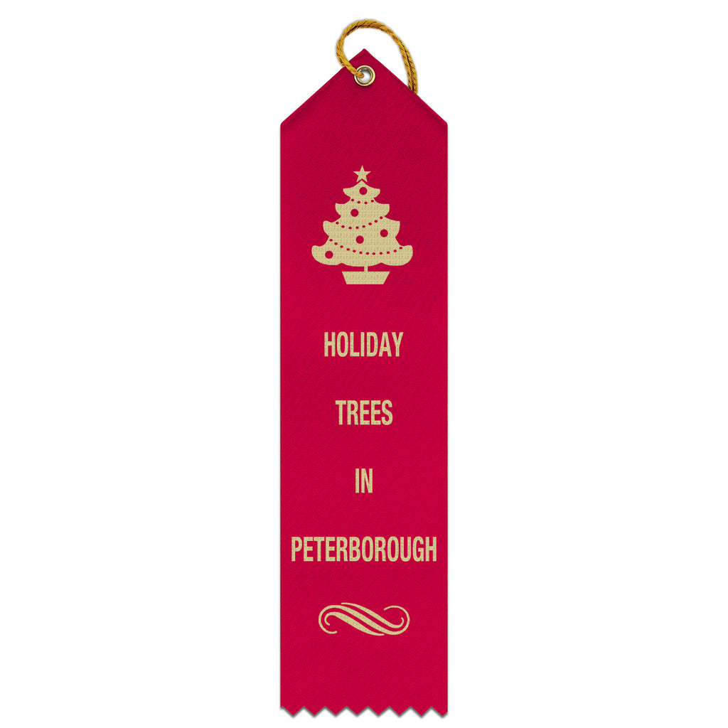 Top Notch Ribbon Point Top Award Ribbon | Award Ribbons | Hodges Badge Company