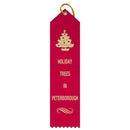2" x 8" Custom Point Top Award Ribbon