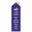 2-1/2" x 8" Custom Point Top Award Ribbon
