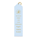 2-1/2" x 10" Custom Point Top Award Ribbon