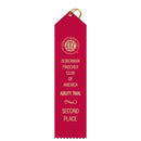 2-1/2" x 10" Custom Point Top Award Ribbon