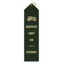 3" x 12" Custom Point Top Award Ribbon