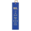 2" x 8" Custom Square Top Award Ribbon With Border
