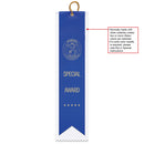 2-1/2" x 10" Custom 2 Layered Square Top Award Ribbon - Hodges Badge Company, Inc.