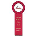 Little Rose 1 Rosette Award Ribbon, 3" Top