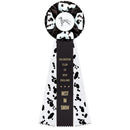 Deluxe Iverson 3 Rosette Award Ribbon, 4-1/2" Top